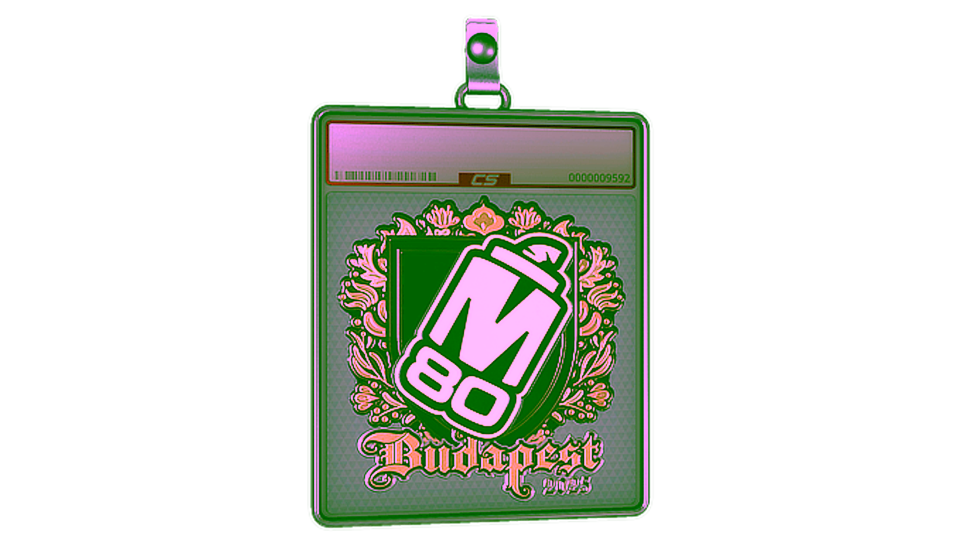 Display for Sticker Slab | M80 (Gold) | Budapest 2025