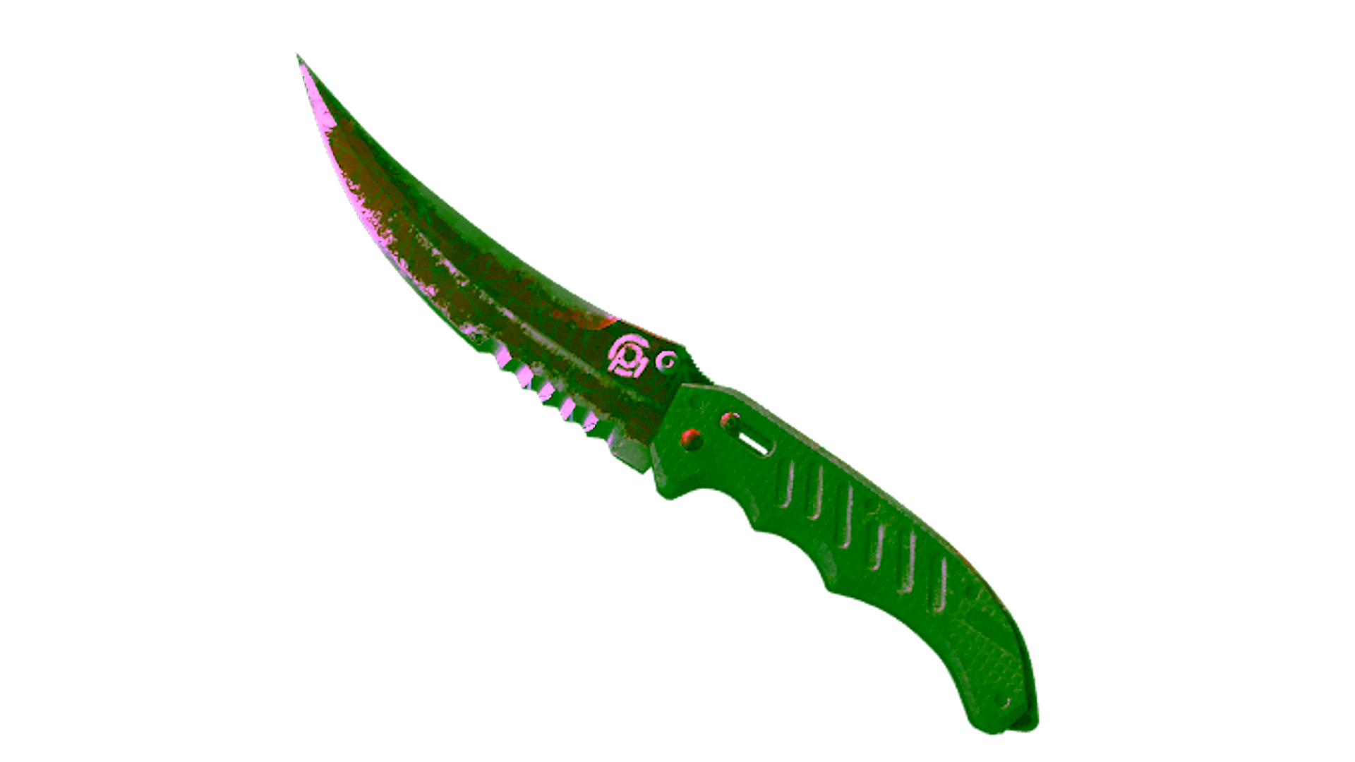 Exibição para ★ StatTrak™ Flip Knife | Crimson Web (Battle-Scarred)