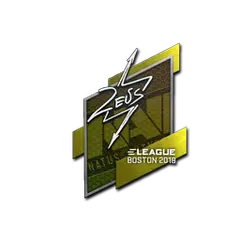 Sticker Zeus Boston 2018