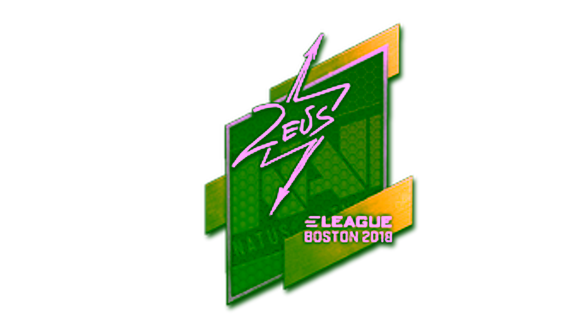 Sticker | Zeus | Boston 2018 için görüntü