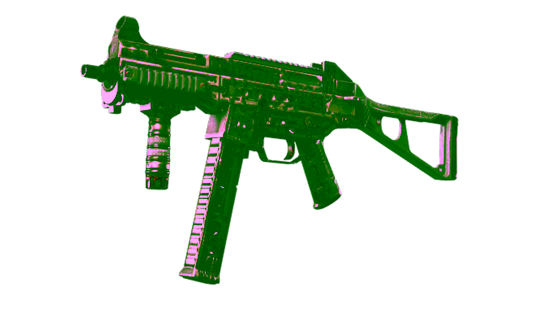 Display for StatTrak™ UMP-45 | Motorized (Battle-Scarred)