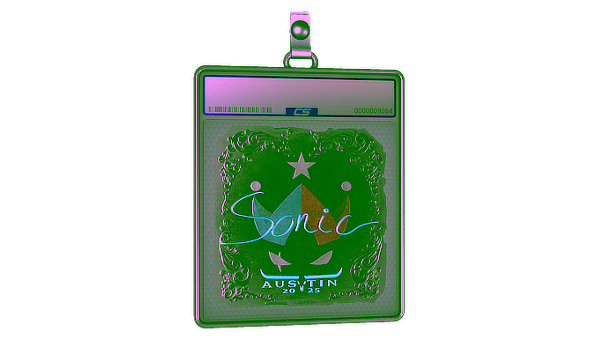 Wyświetl dla Sticker Slab | Sonic (Foil) | Austin 2025