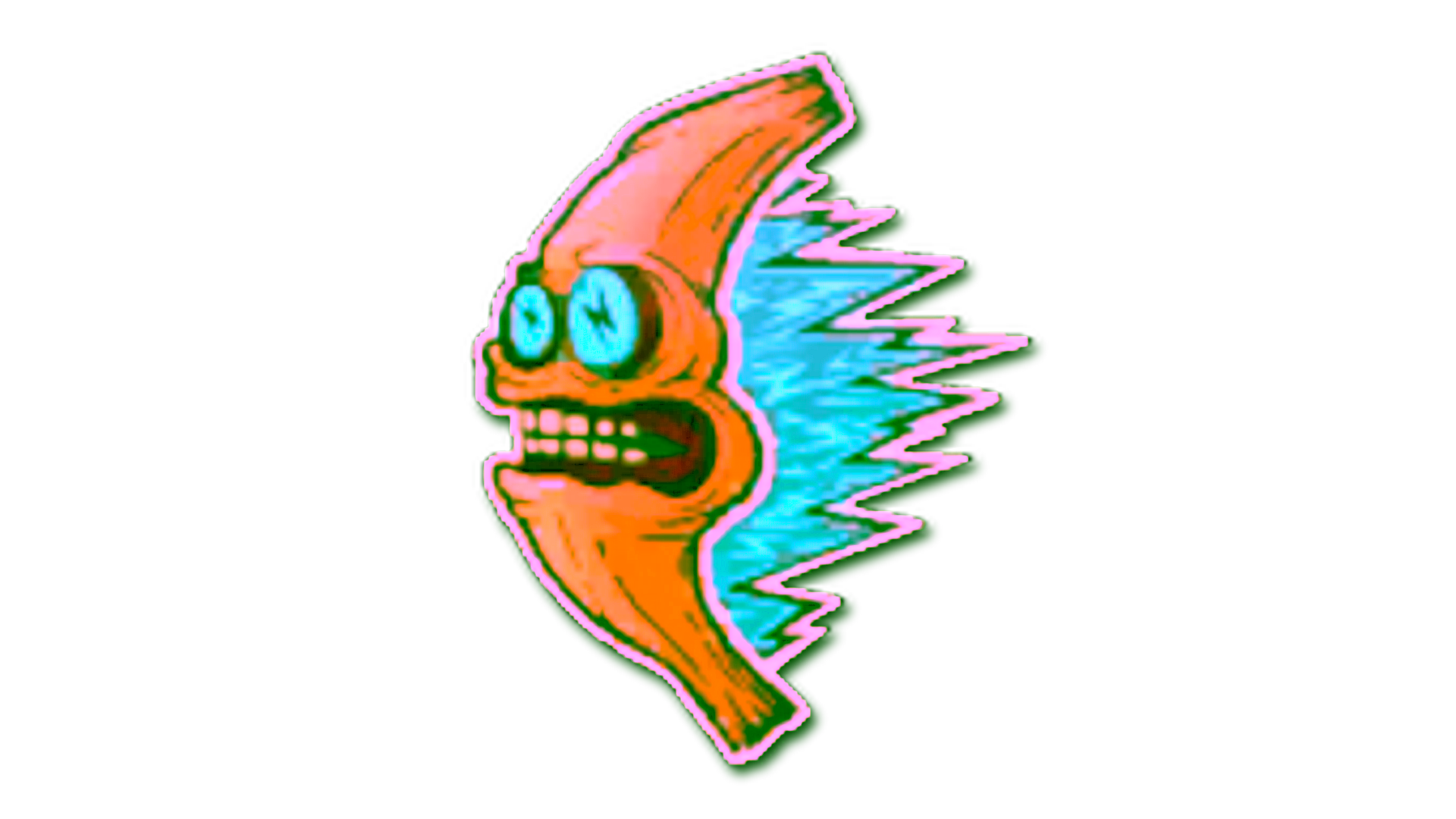 Anzeige für Sticker | Fast Banana