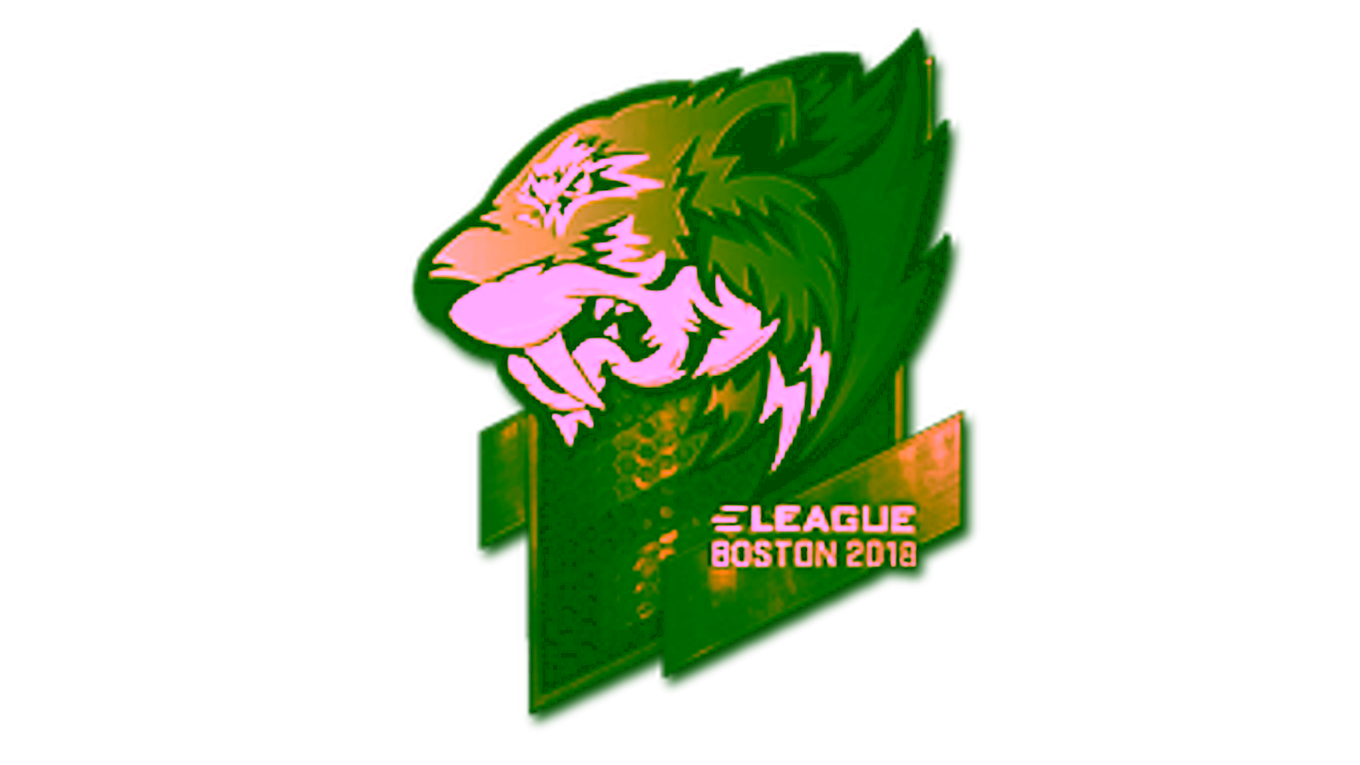 Sticker | Flash Gaming (Gold) | Boston 2018 için görüntü