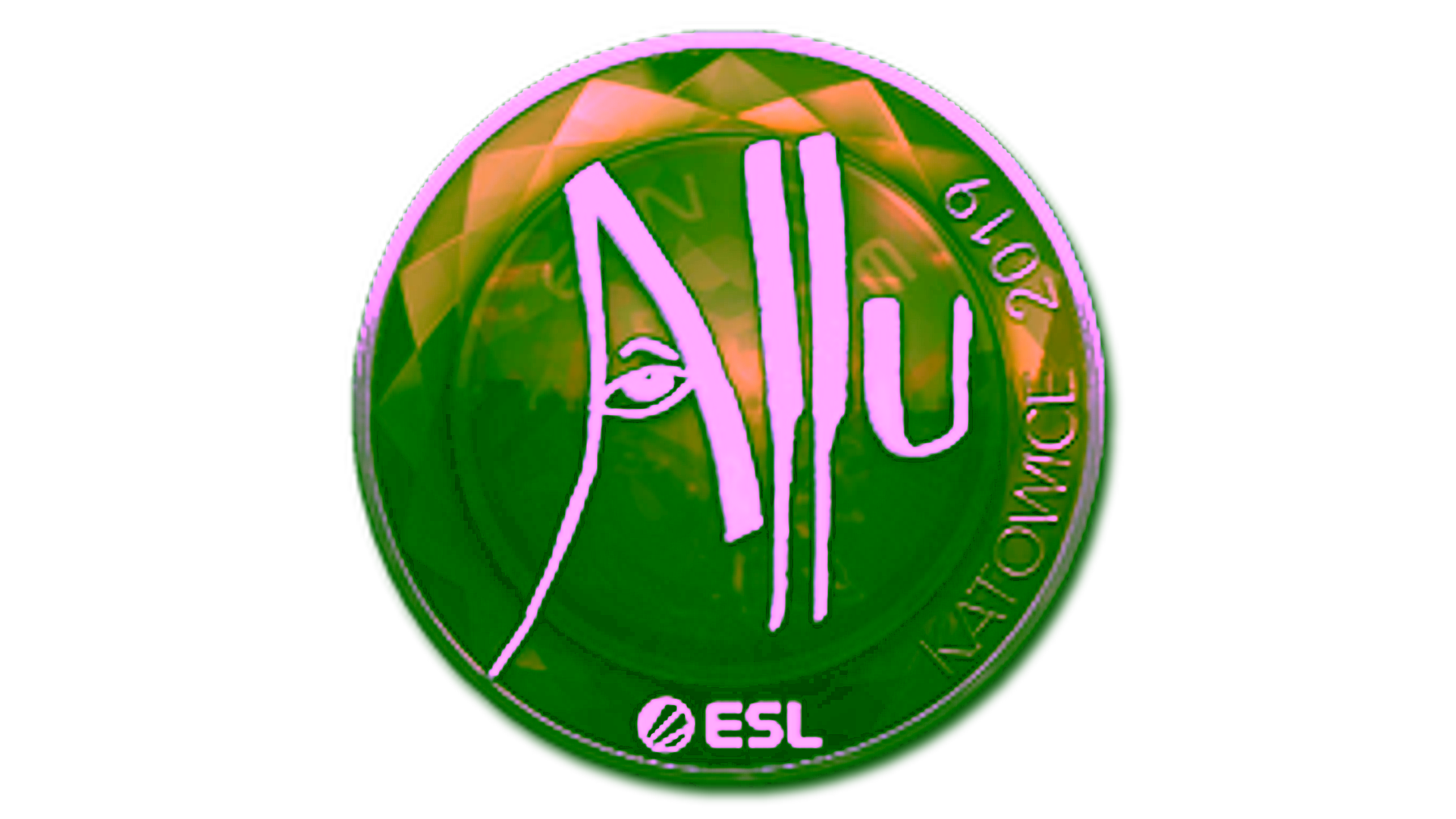 Sticker | allu (Foil) | Katowice 2019 için görüntü
