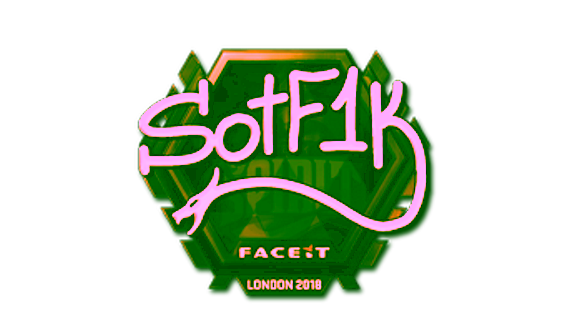 Affichage pour Sticker | S0tF1k (Gold) | London 2018