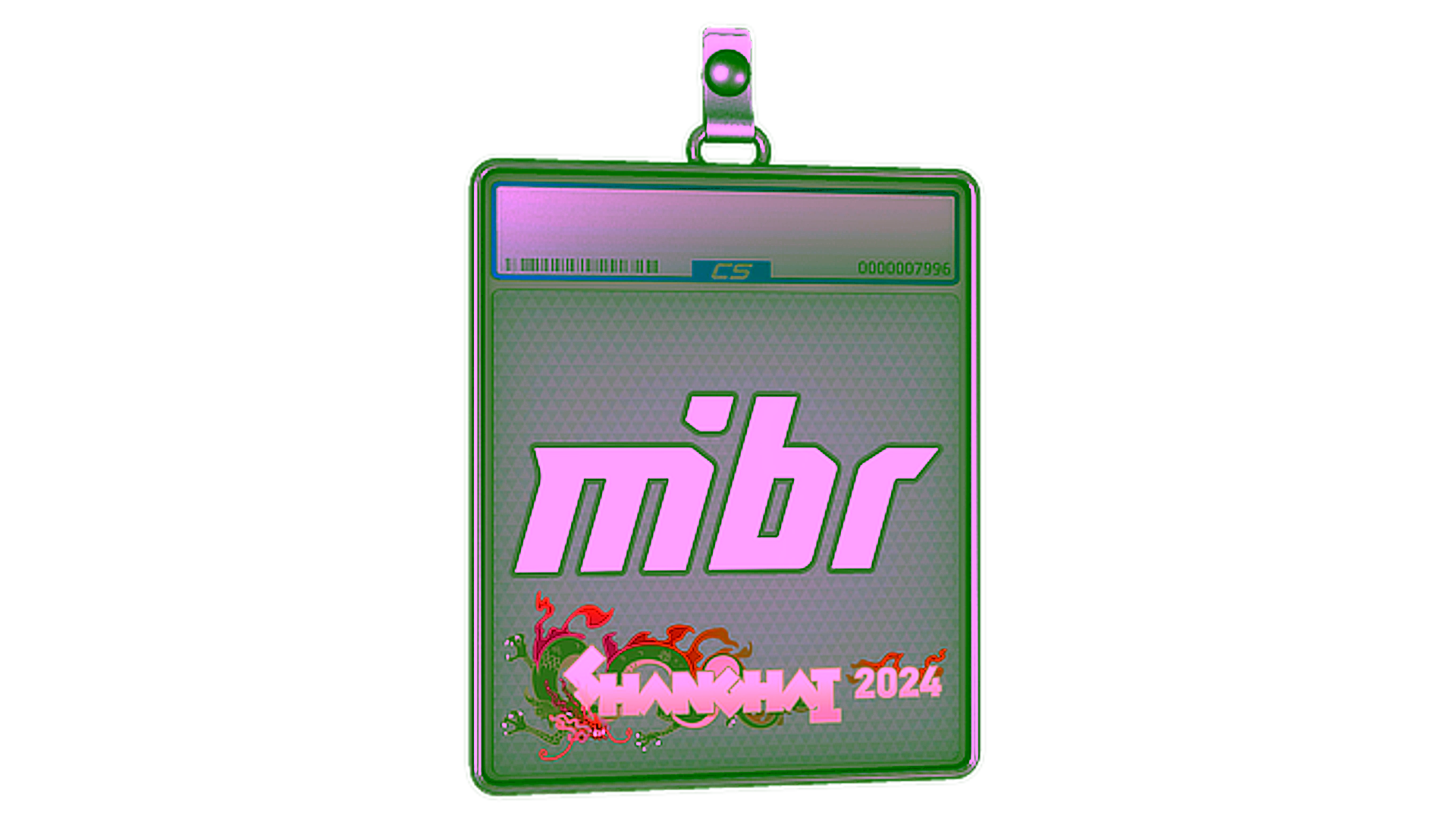 Дисплей для Sticker Slab | MIBR | Shanghai 2024