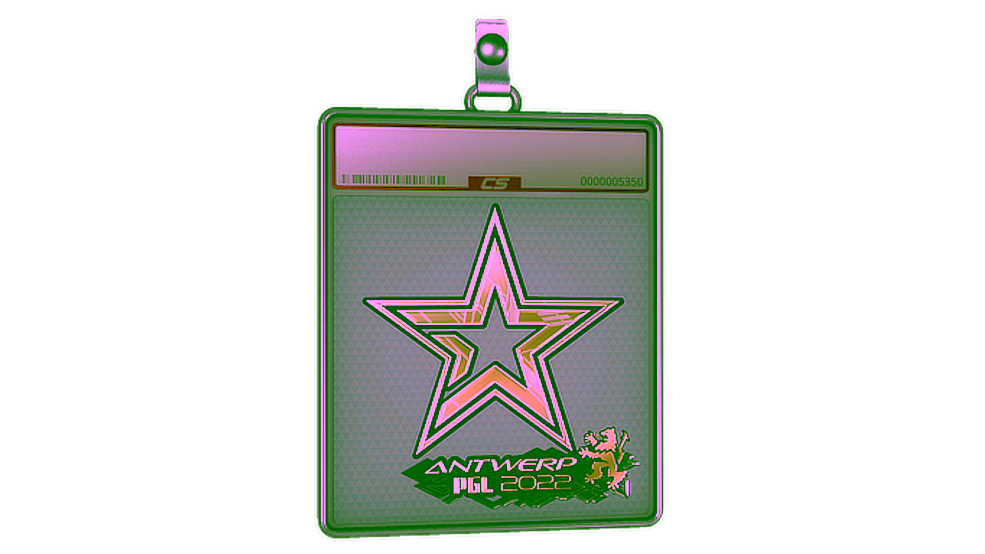 Display for Sticker Slab | Complexity Gaming (Gold) | Antwerp 2022