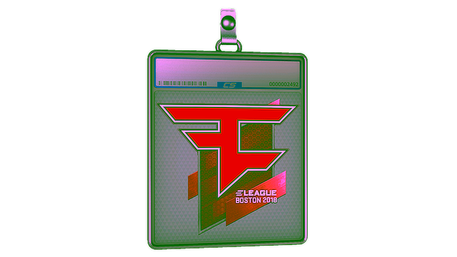 Display for Sticker Slab | FaZe Clan | Boston 2018