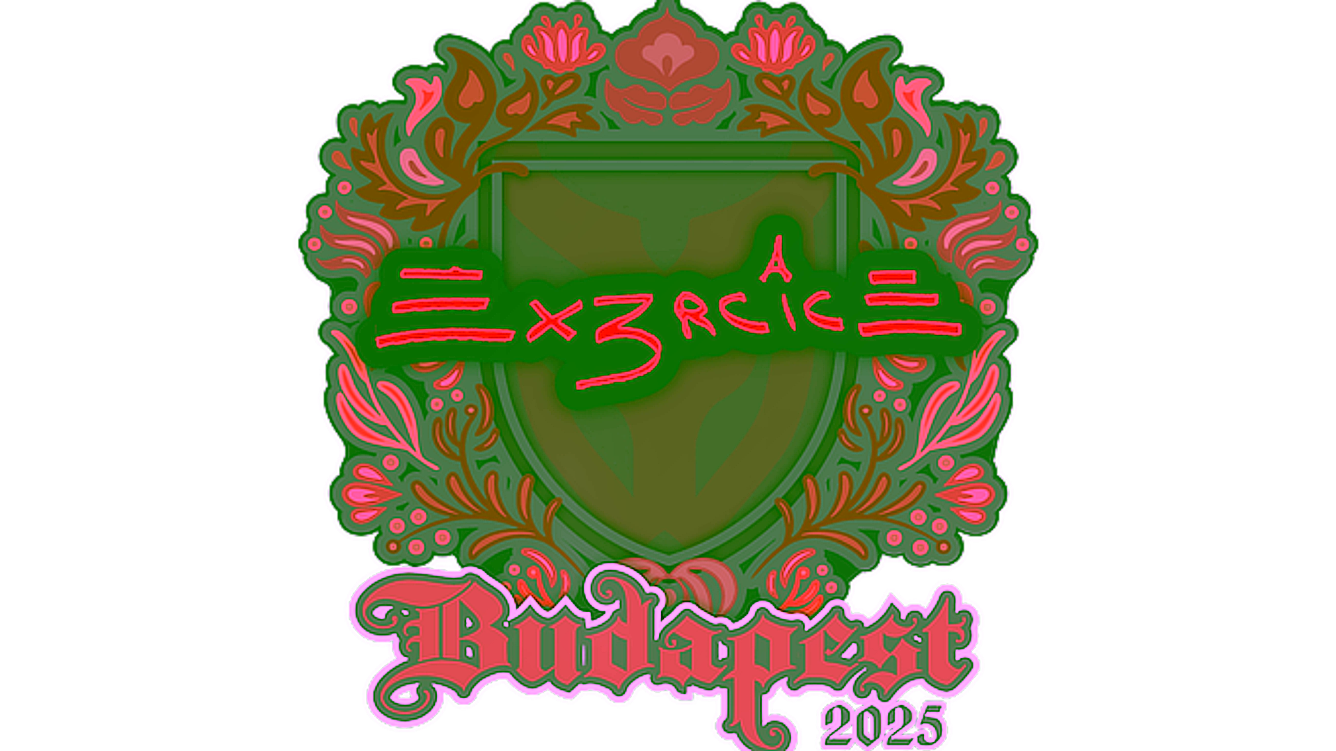 Display for Sticker | Ex3rcice | Budapest 2025