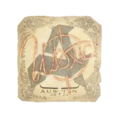 Sticker woxic Austin 2025