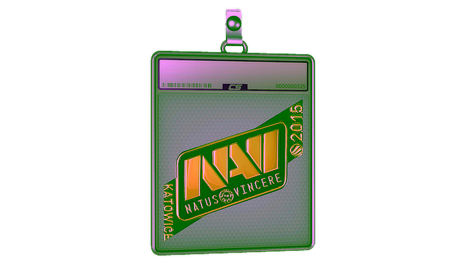 Display for Sticker Slab | Natus Vincere (Gold) | Katowice 2015