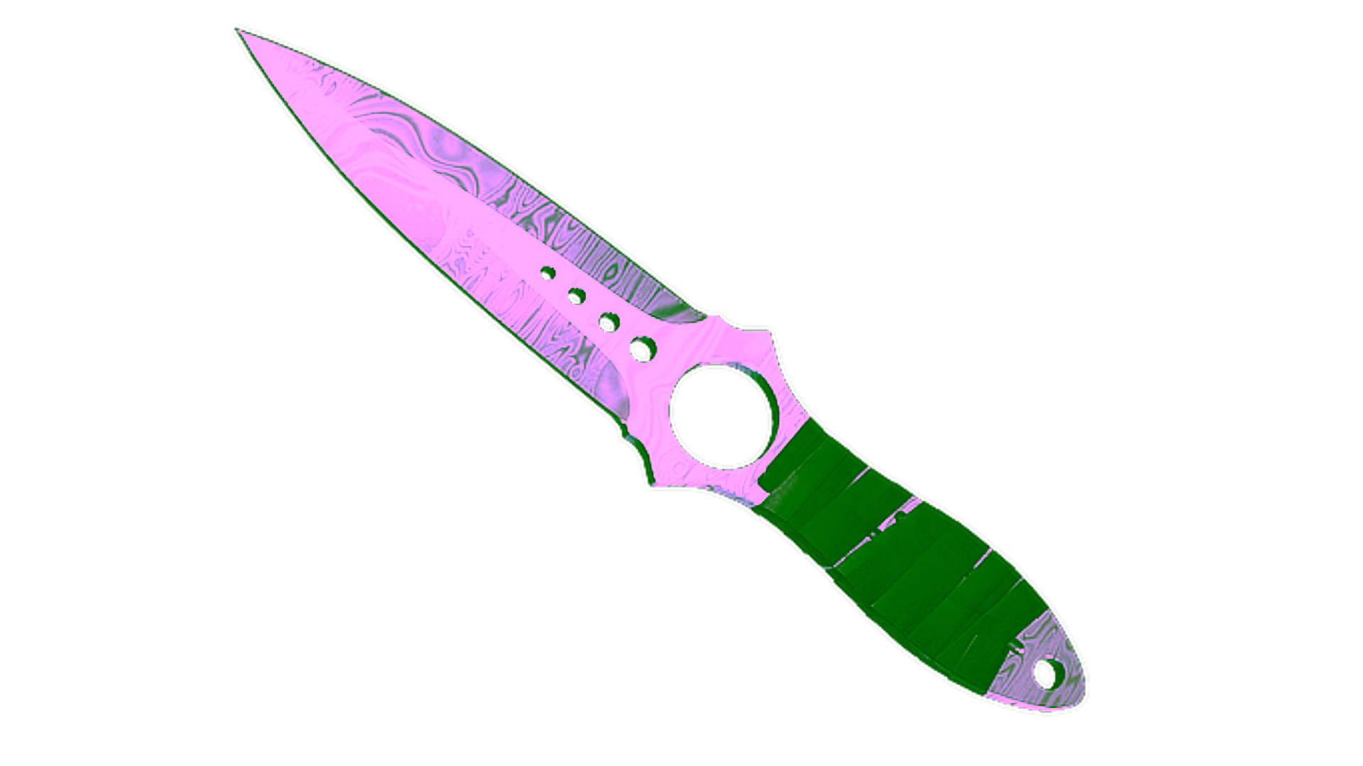 Display for ★ StatTrak™ Skeleton Knife | Damascus Steel (Minimal Wear)