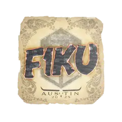 Sticker F1KU Austin 2025