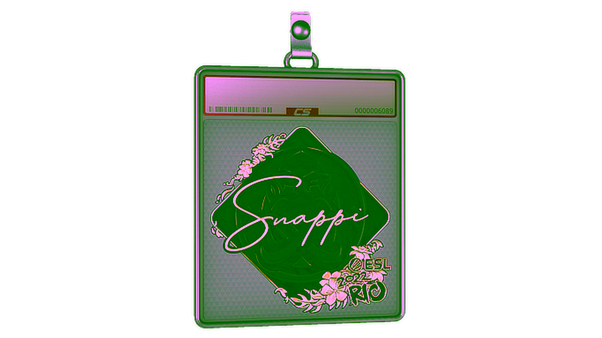 Rodyti Sticker Slab | Snappi (Gold) | Rio 2022