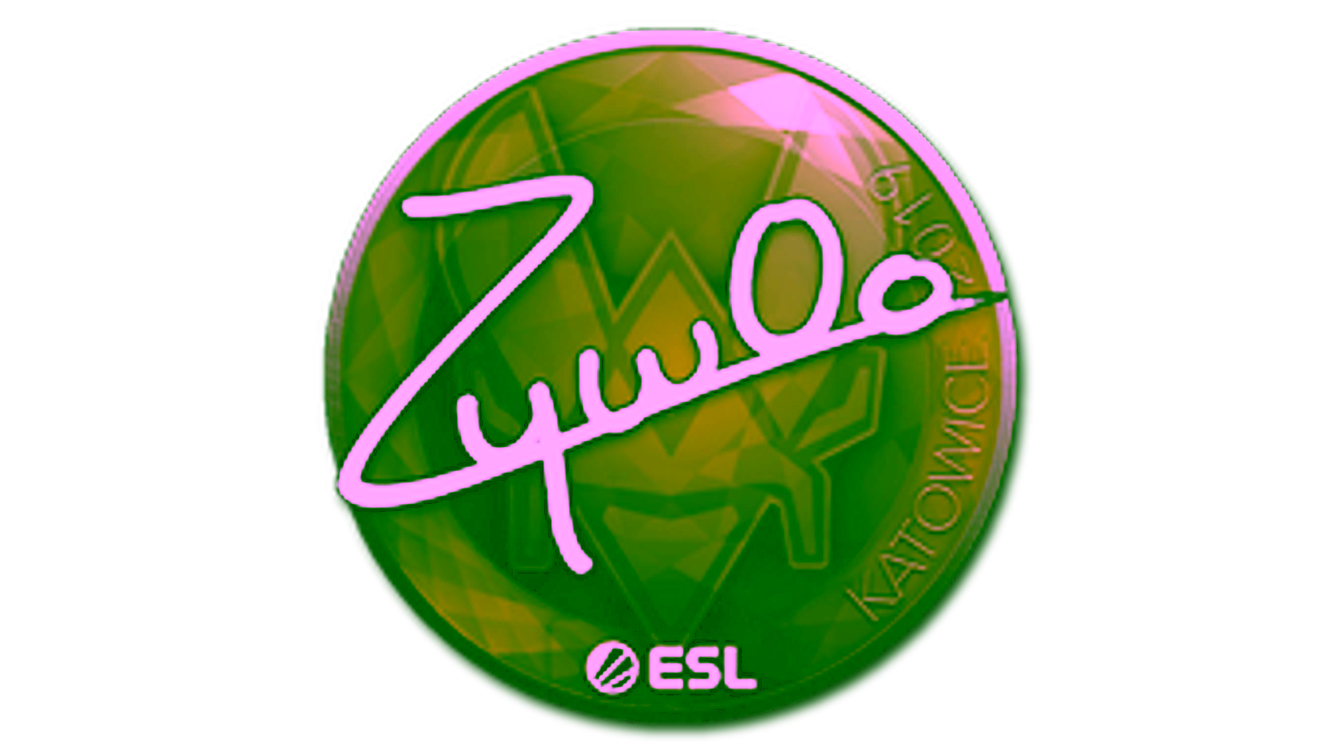 Display for Sticker | ZywOo | Katowice 2019