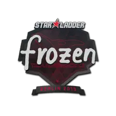 Sticker frozen Berlin 2019