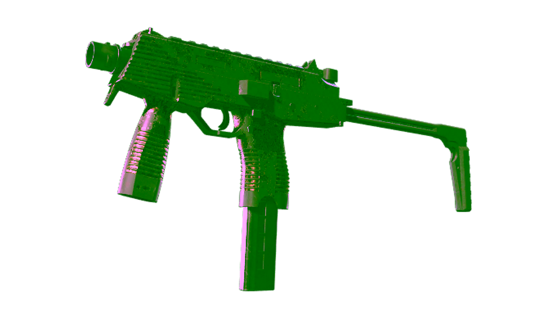Display for Souvenir MP9 | Music Box (Battle-Scarred)