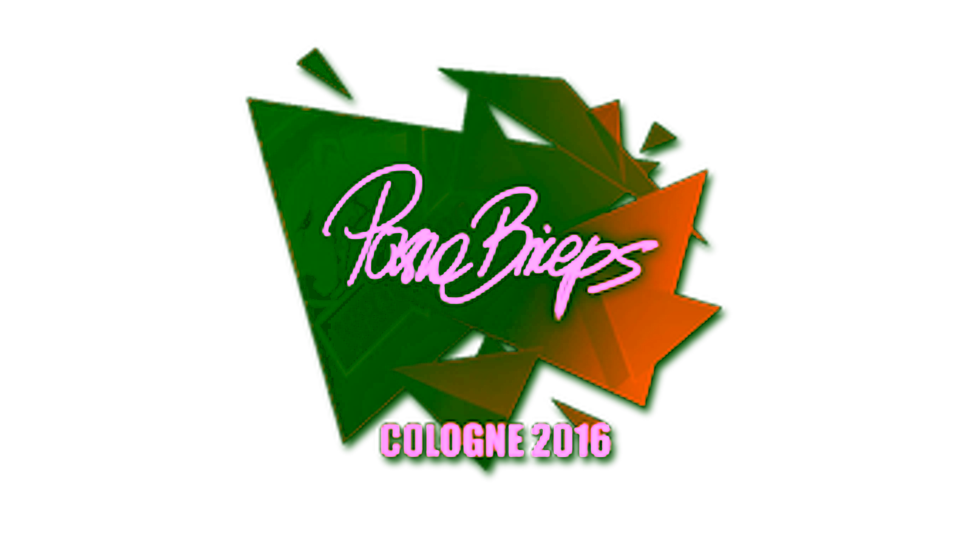 Display for Sticker | pashaBiceps | Cologne 2016