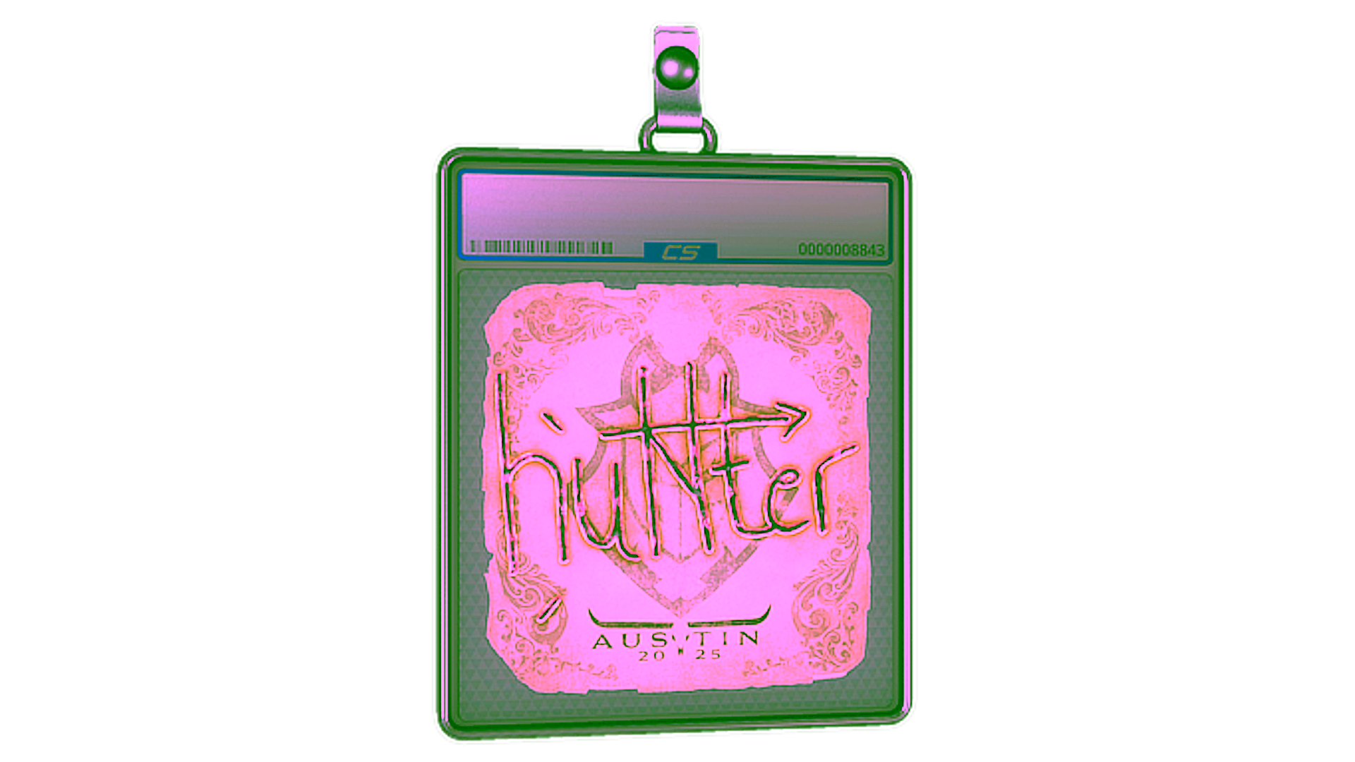Display for Sticker Slab | huNter- | Austin 2025
