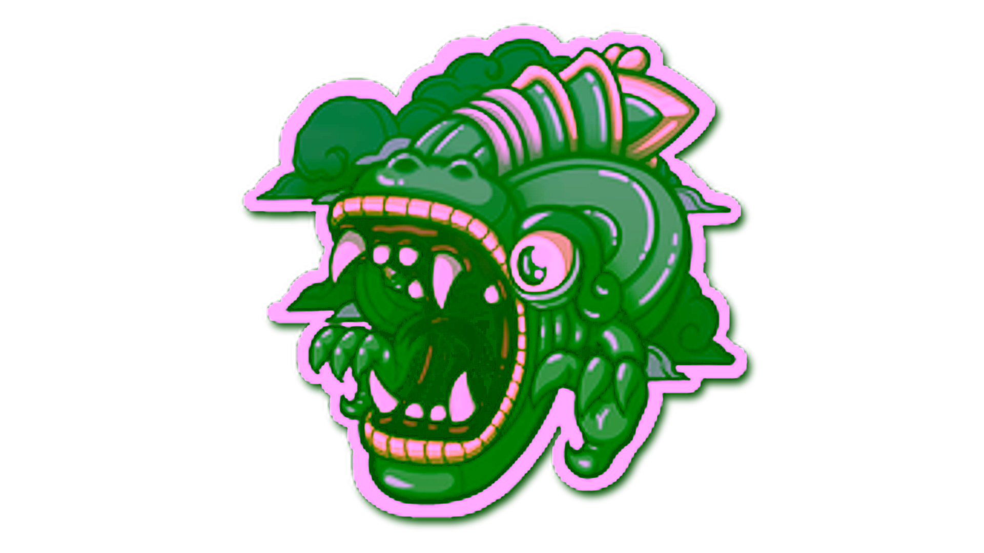 Display for Sticker | Baby Fire Serpent