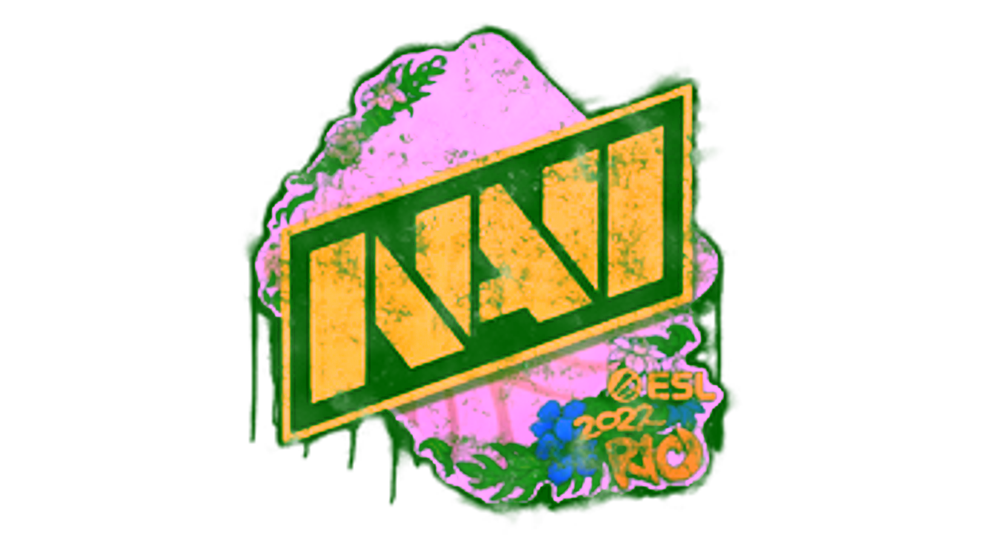 Display for Sealed Graffiti | Natus Vincere | Rio 2022