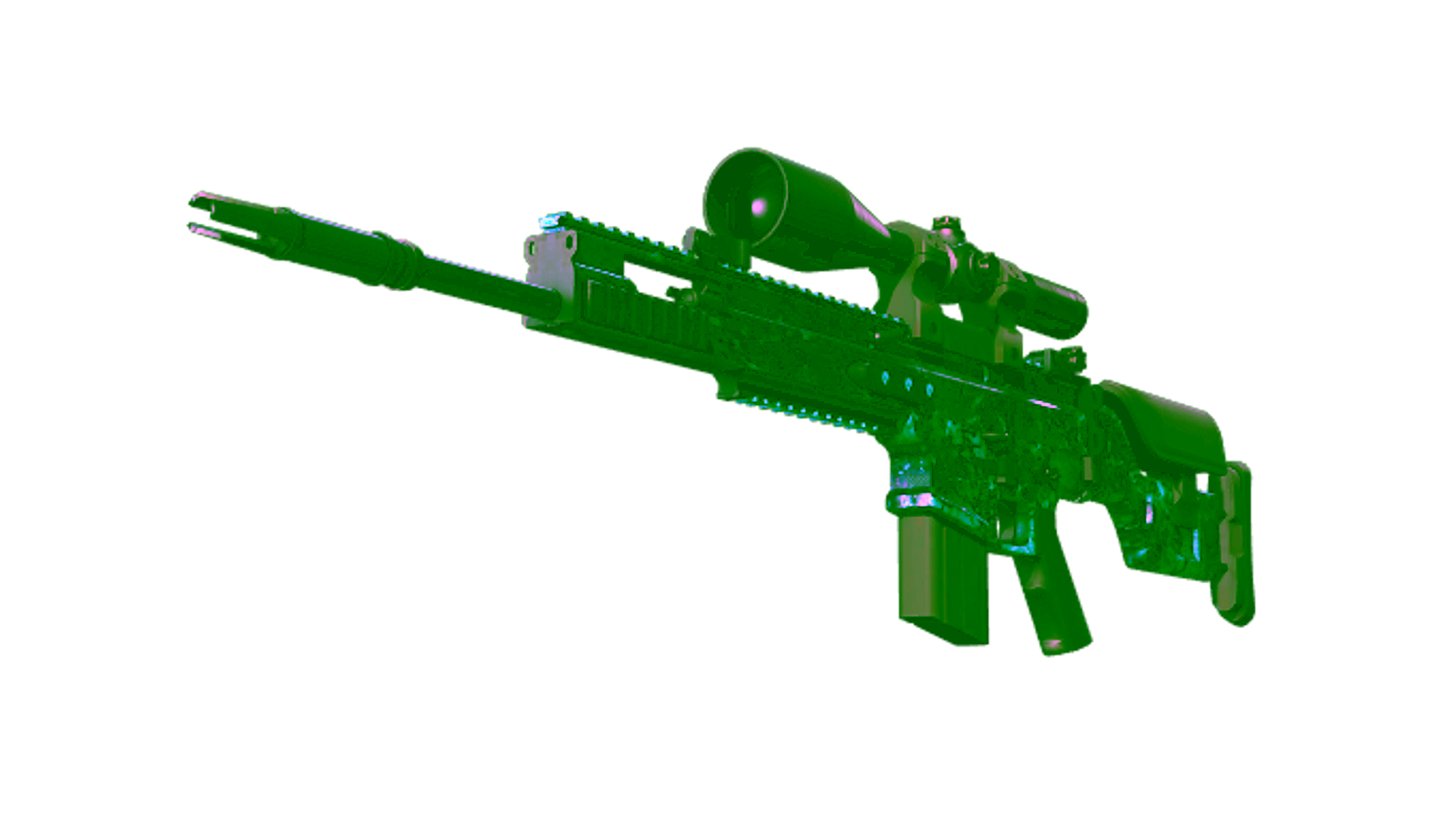 Display for SCAR-20 | Grotto (Well-Worn)