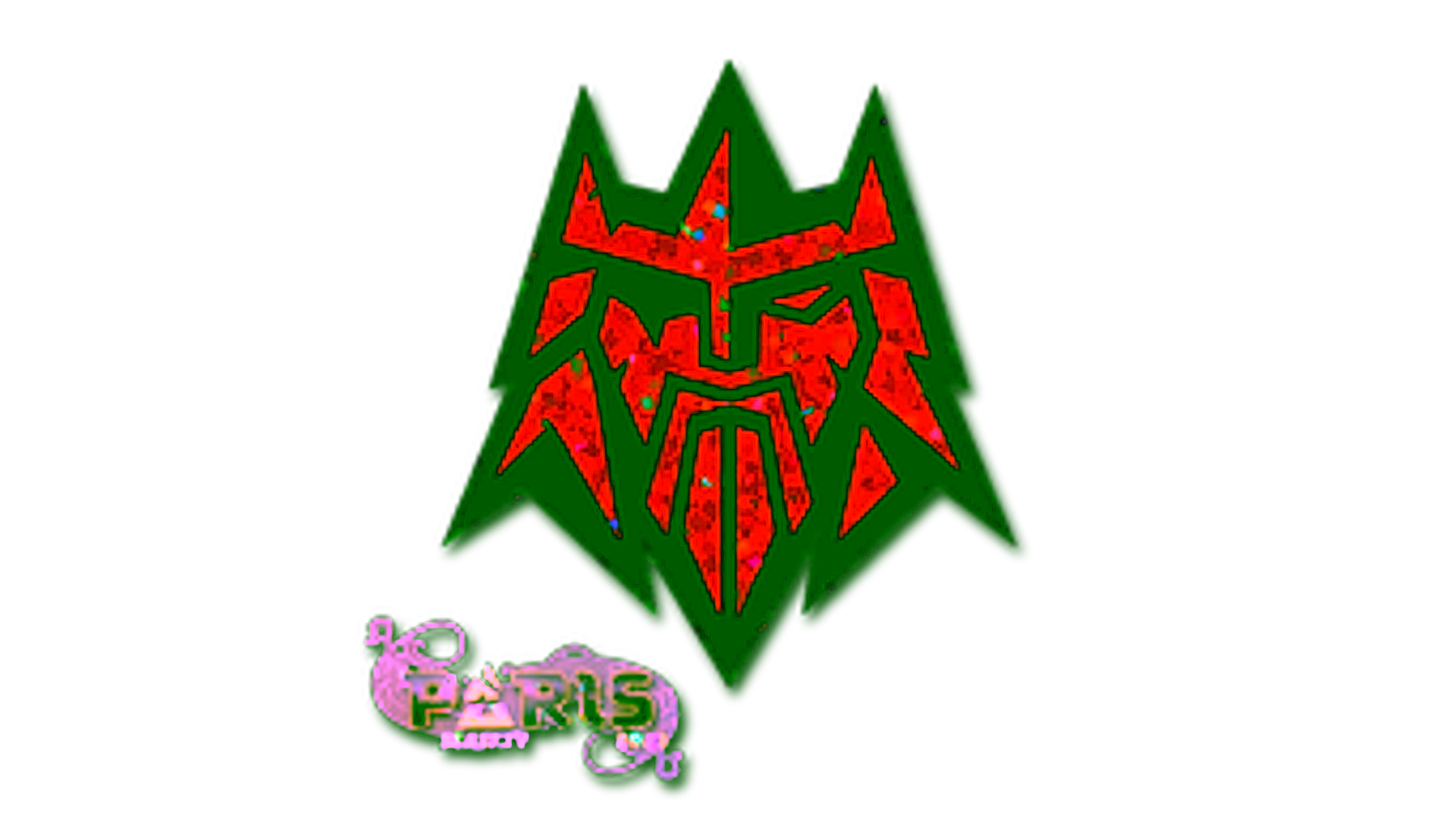 Display for Sticker | forZe eSports (Glitter) | Paris 2023