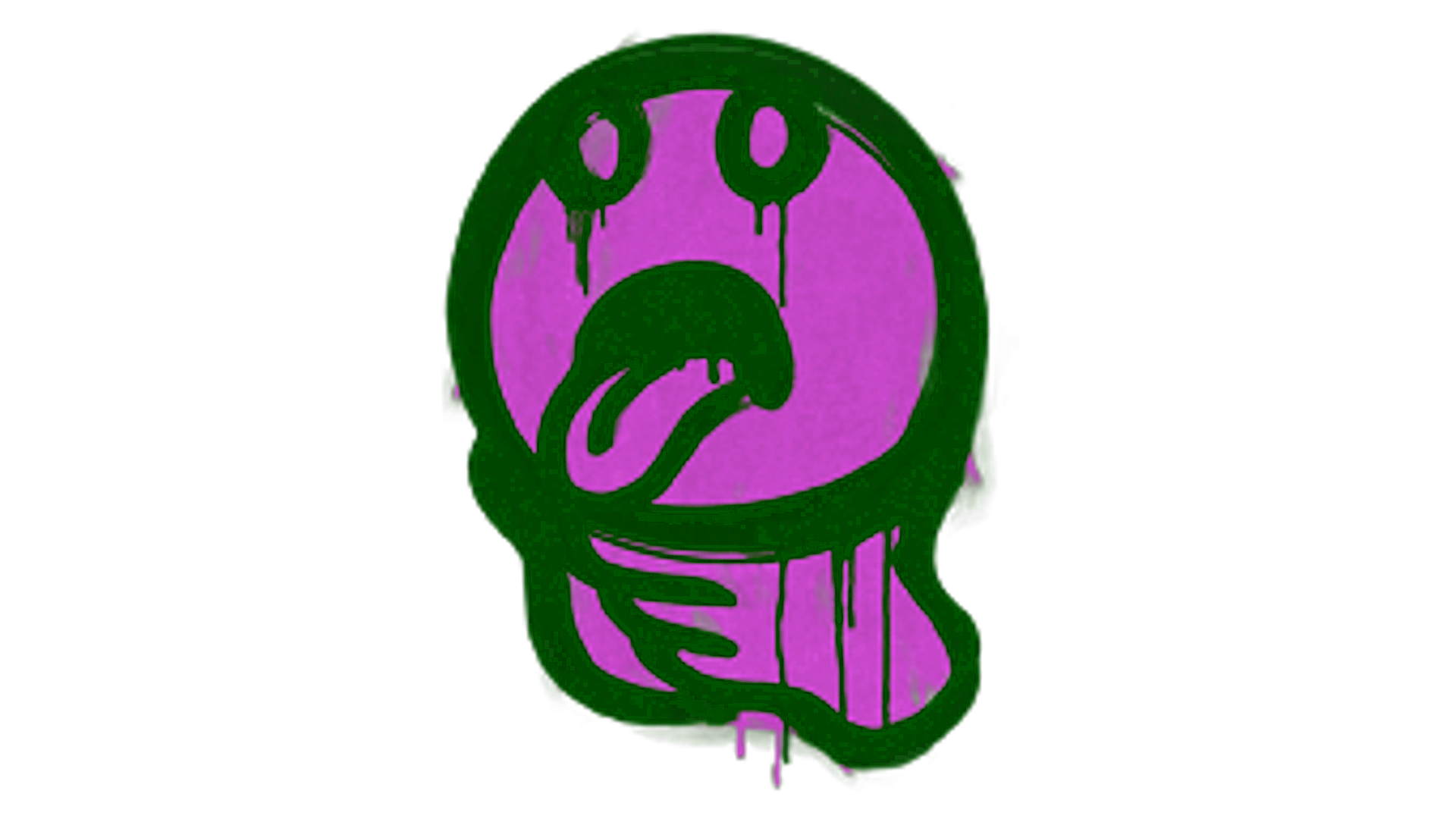 Display for Sealed Graffiti | Choke (Bazooka Pink)