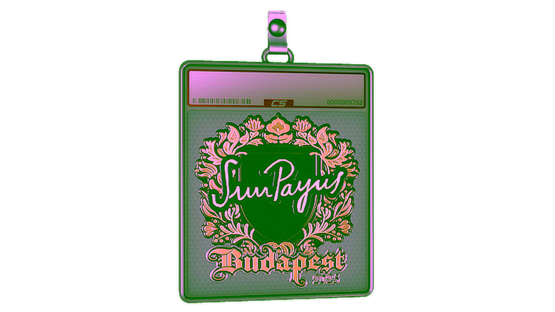 Wyświetl dla Sticker Slab | SunPayus (Gold) | Budapest 2025