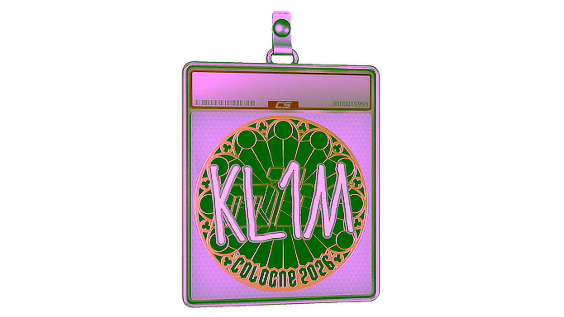 Display for Sticker Slab | kl1m (Gold) | Cologne 2026