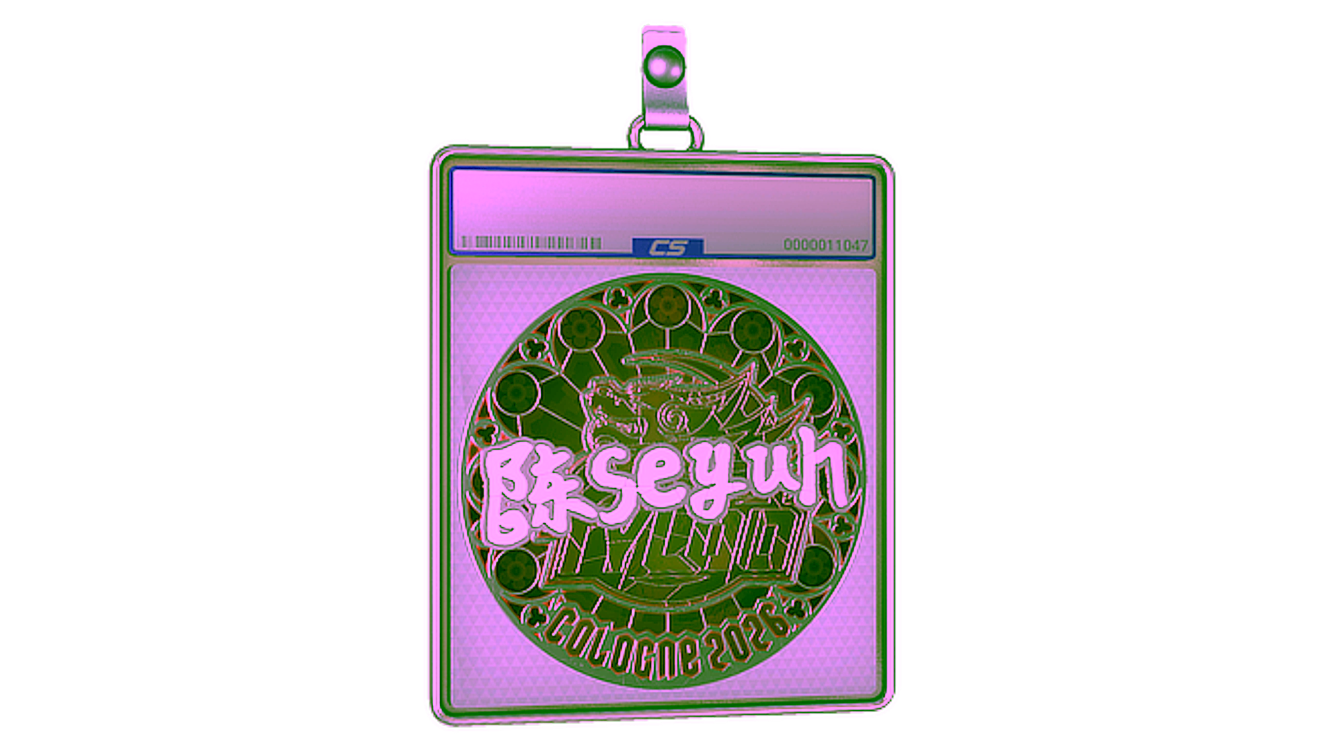 Display for Sticker Slab | Moseyuh (Foil) | Cologne 2026