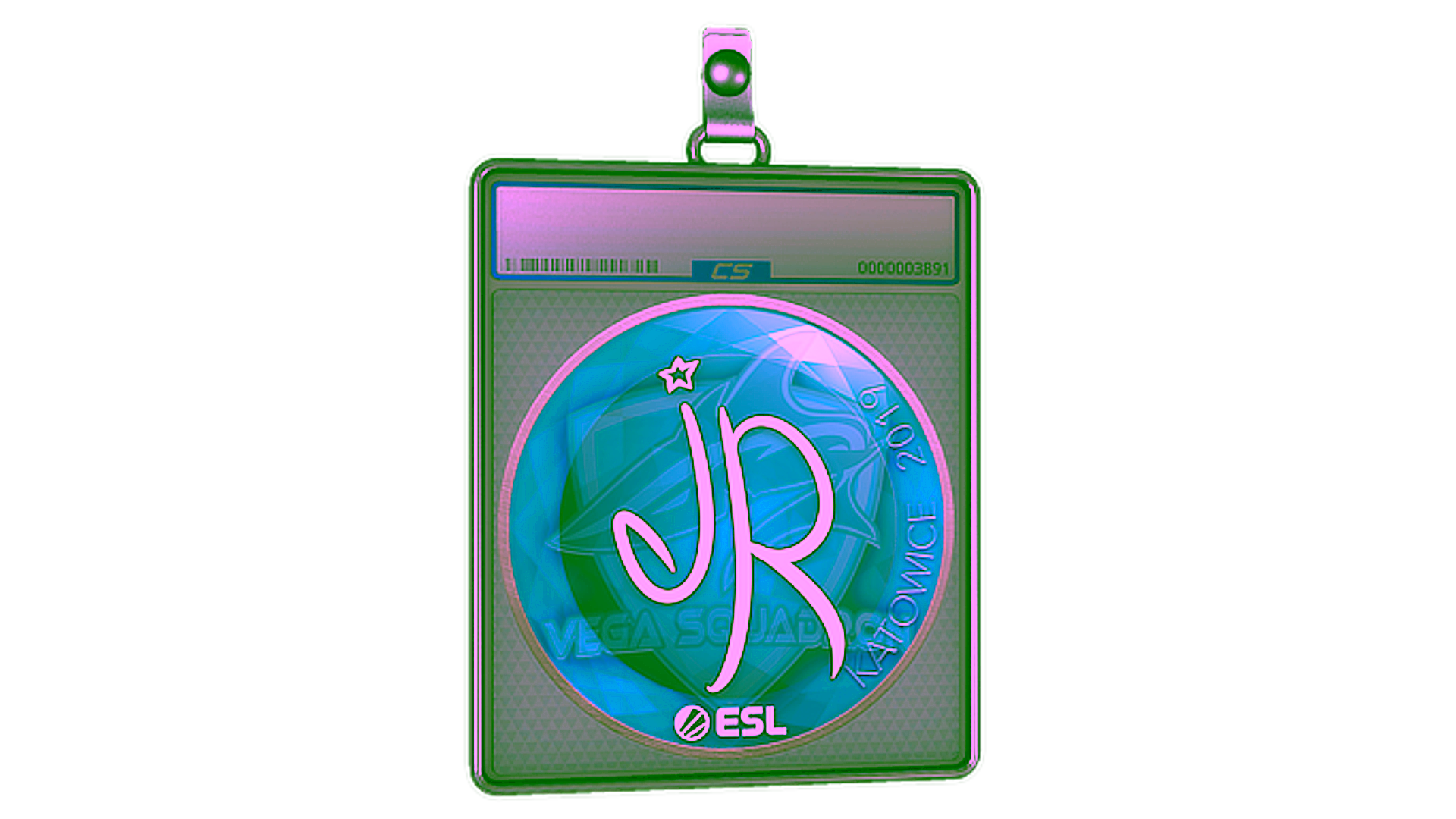 Display for Sticker Slab | jR | Katowice 2019