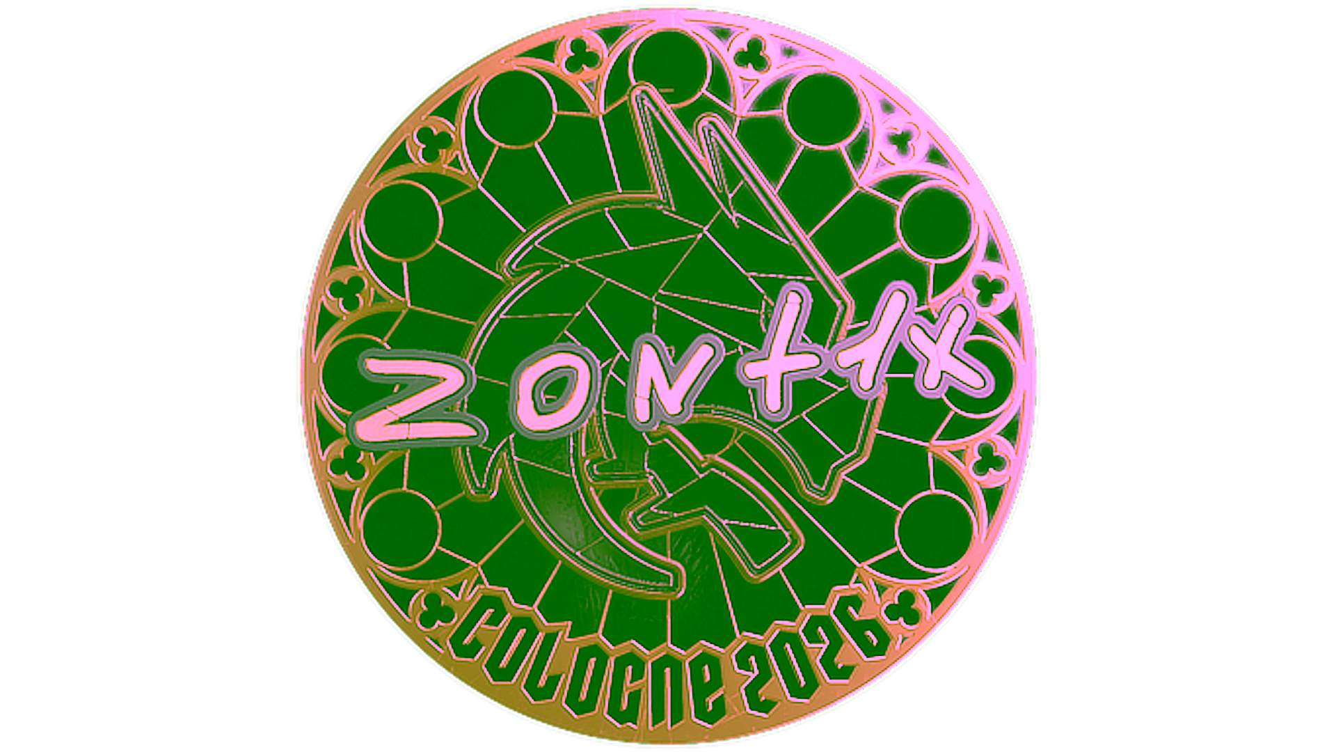 Display for Sticker | zont1x (Gold) | Cologne 2026