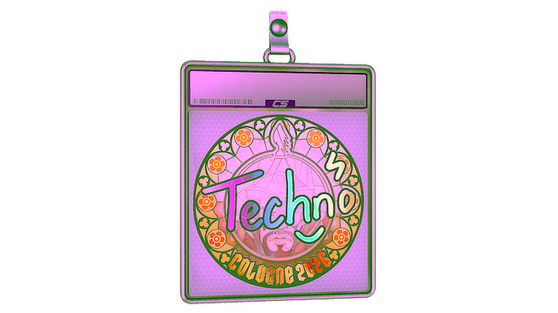 Display for Sticker Slab | Techno4K (Holo) | Cologne 2026