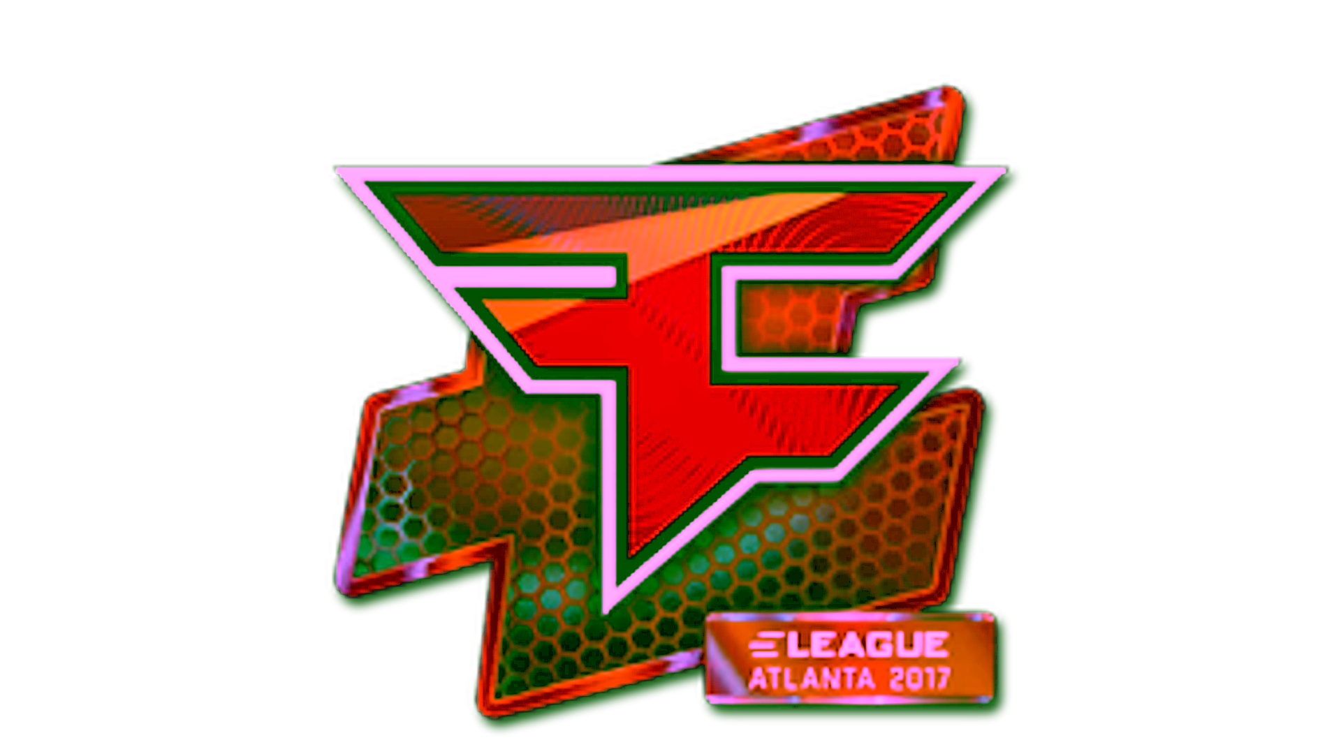 Display for Sticker | FaZe Clan (Holo) | Atlanta 2017