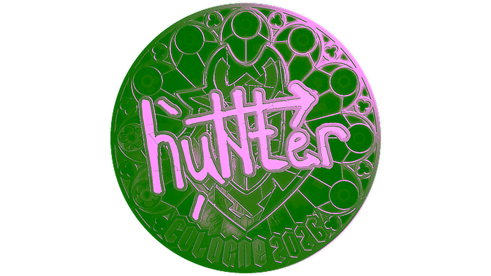 Display for Sticker | huNter- (Foil) | Cologne 2026