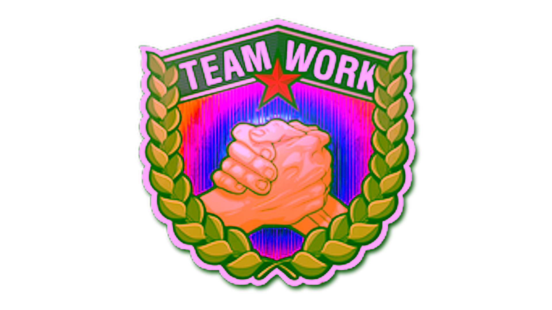 Anzeige für Sticker | Teamwork (Holo)