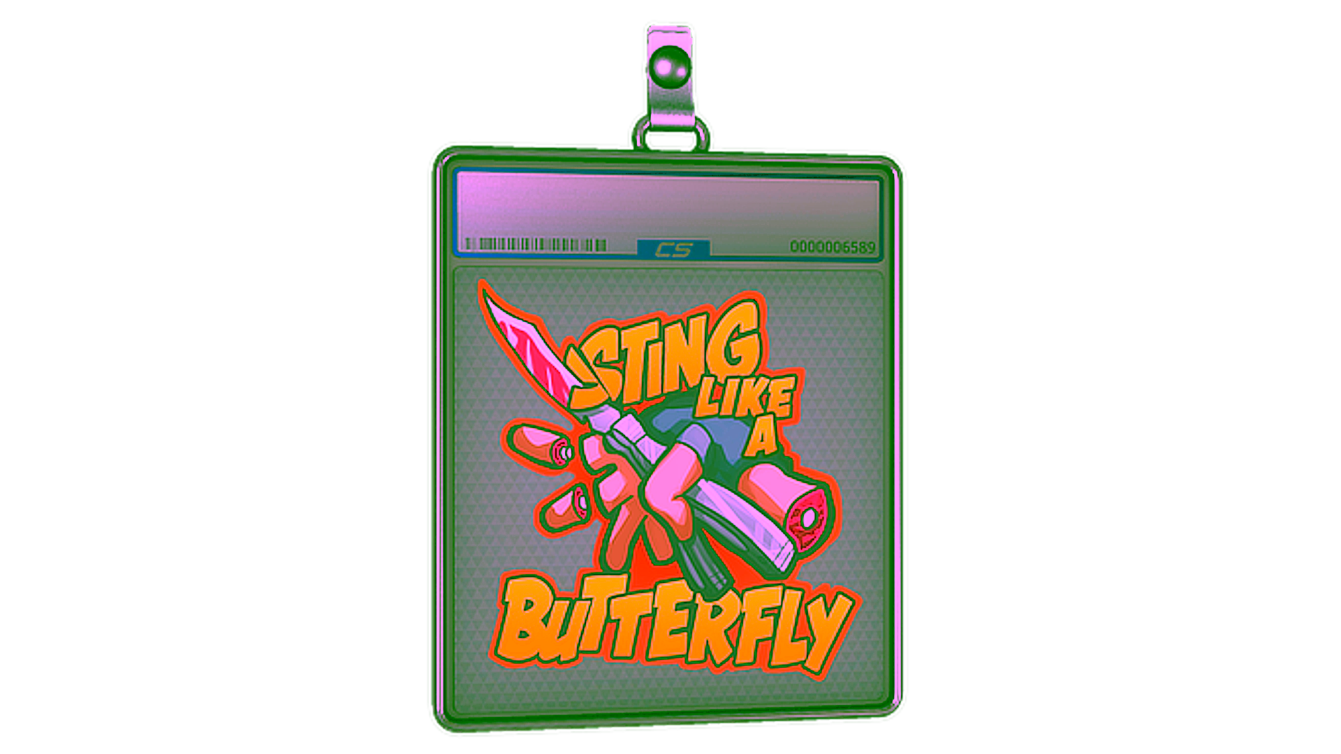 Дисплей для Sticker Slab | Sting Like A Butterfly