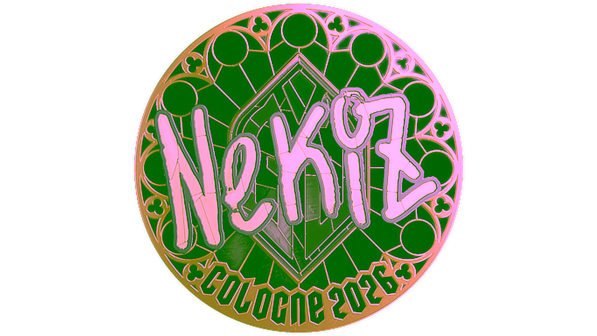 Rodyti Sticker | NEKiZ (Gold) | Cologne 2026