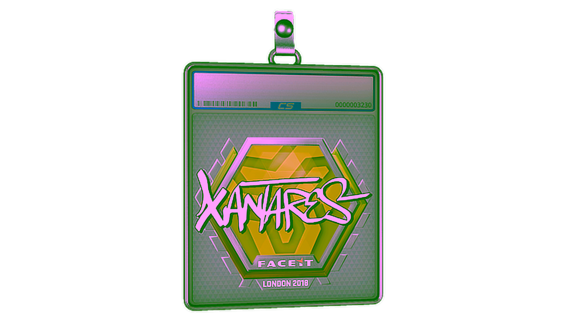 Display for Sticker Slab | XANTARES | London 2018