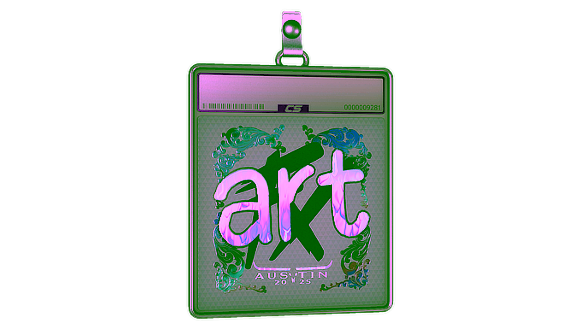 Дисплей для Sticker Slab | arT (Holo) | Austin 2025