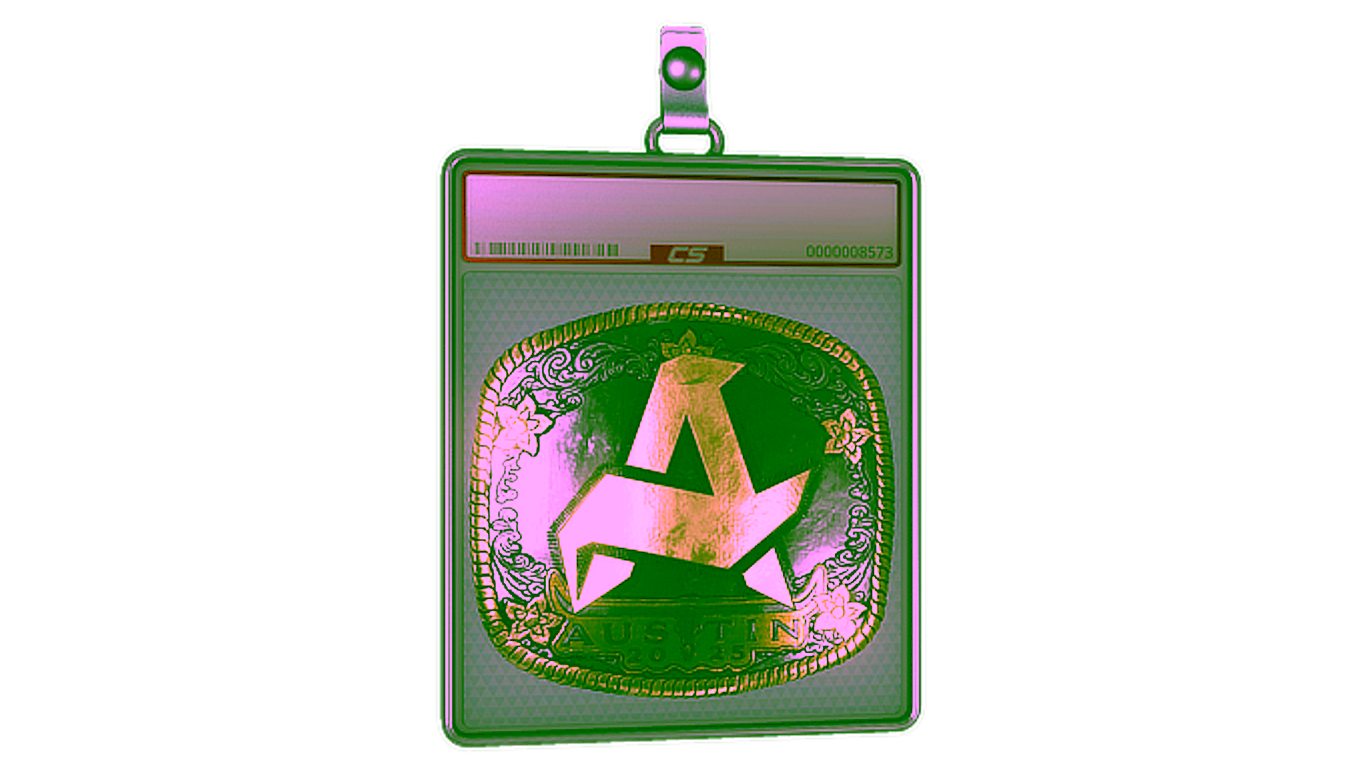 Visar för Sticker Slab | Aurora (Gold) | Austin 2025