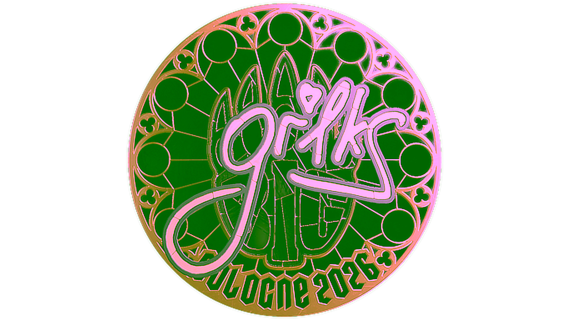 Mostrar para Sticker | gr1ks (Gold) | Cologne 2026