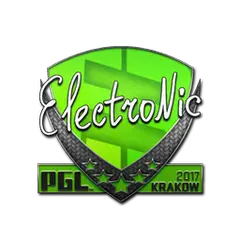 Sticker electronic Krakow 2017
