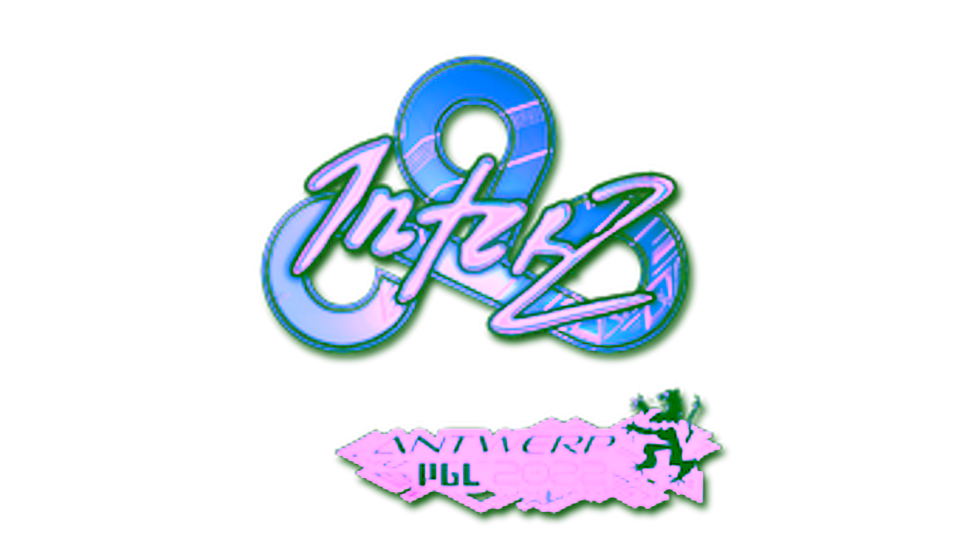 Exibição para Sticker | interz (Holo) | Antwerp 2022