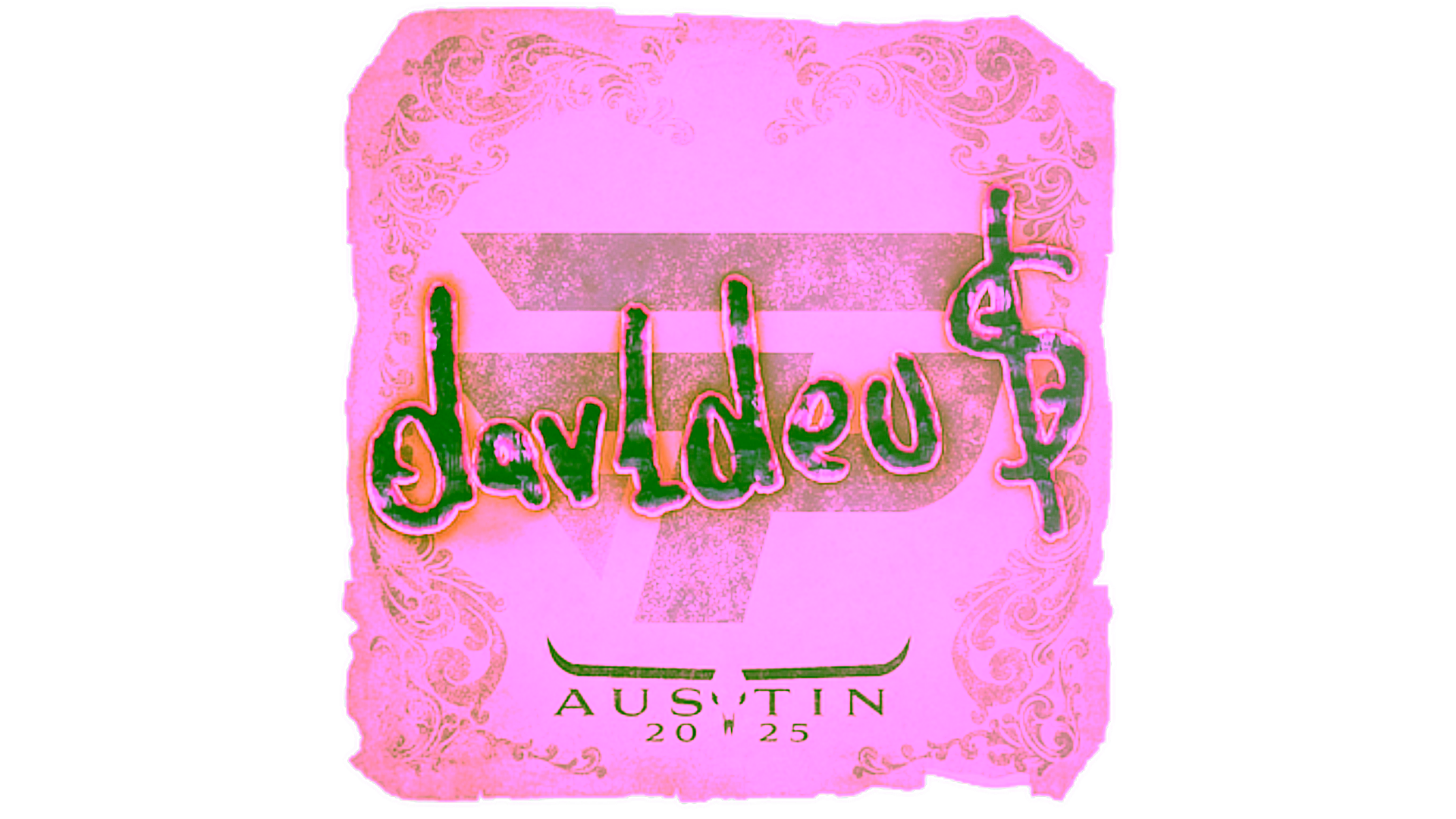 Display for Sticker | dav1deuS | Austin 2025