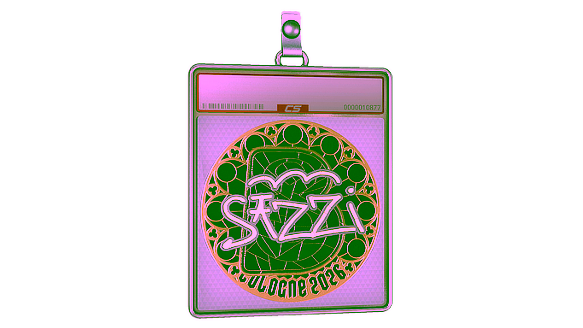Display for Sticker Slab | s1zzi (Gold) | Cologne 2026