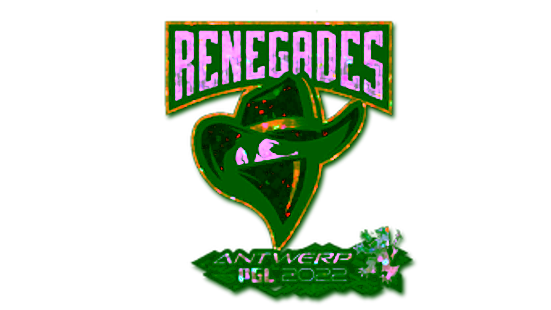 Display for Sticker | Renegades (Glitter) | Antwerp 2022