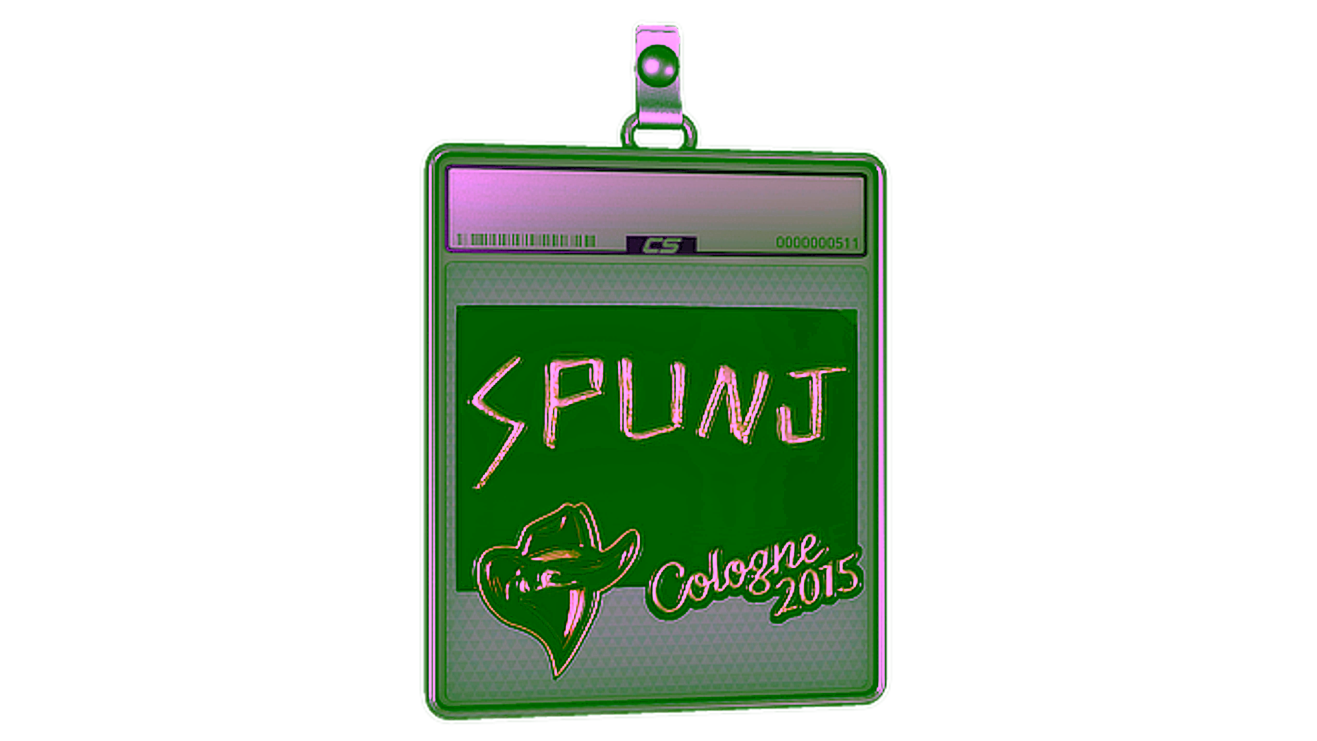 Affichage pour Sticker Slab | SPUNJ (Gold) | Cologne 2015